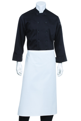 Picture of Chef Works - B3-WHT - White 34 Bar Apron